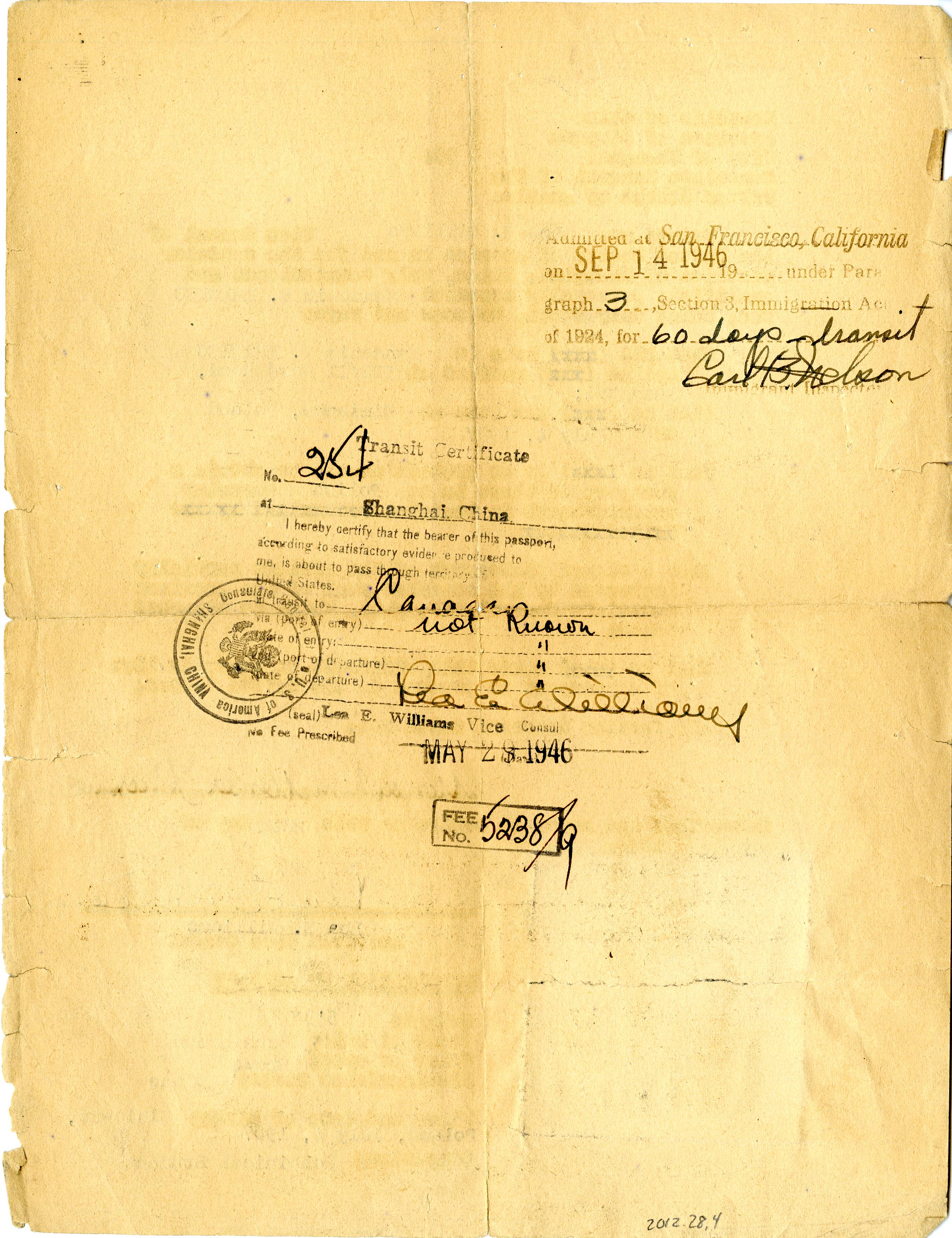 Document — Menachim Krawiec