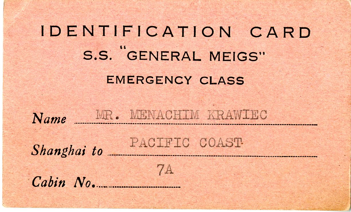 Document — Menachim Krawiec