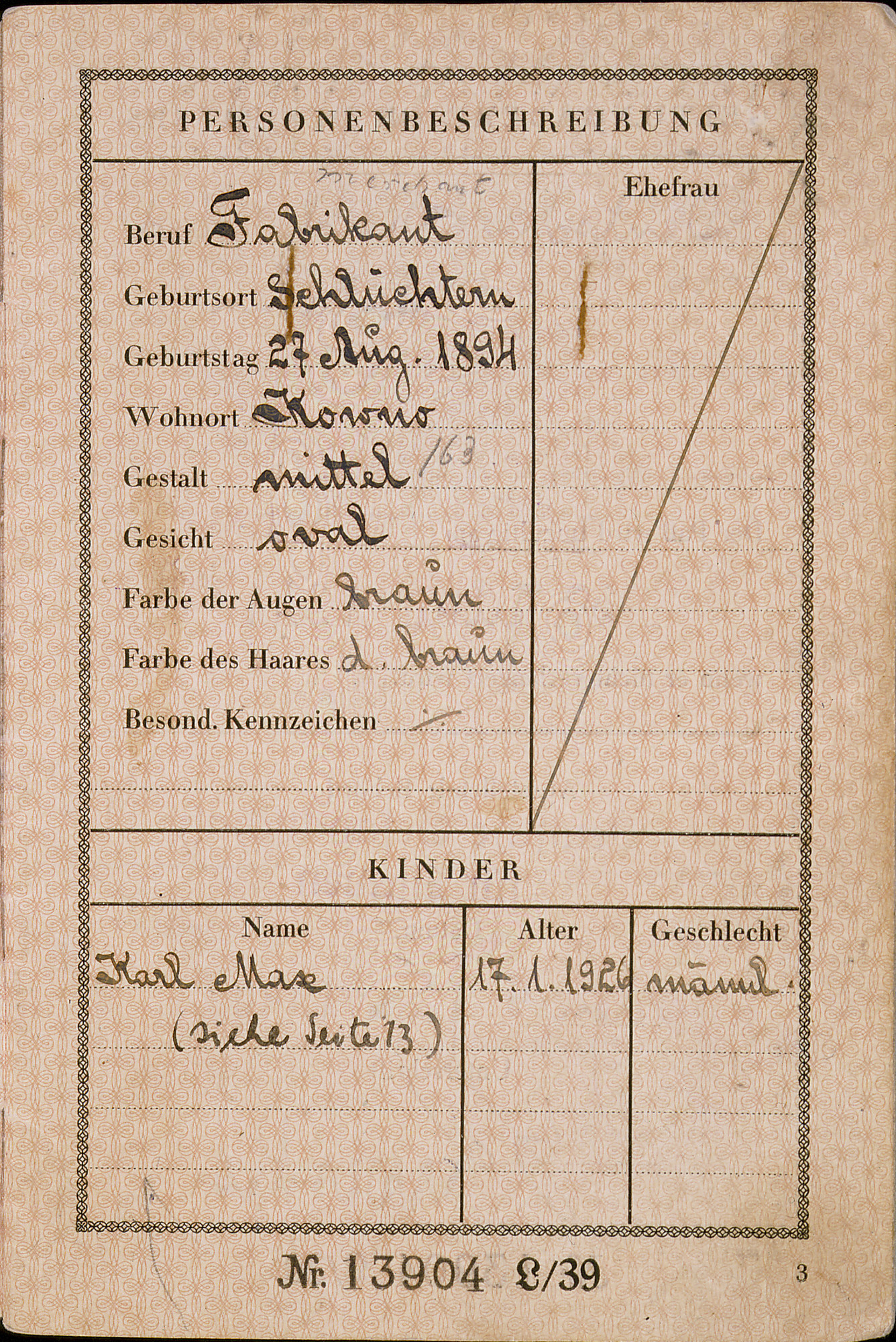 Document — Moritz Sondheimer