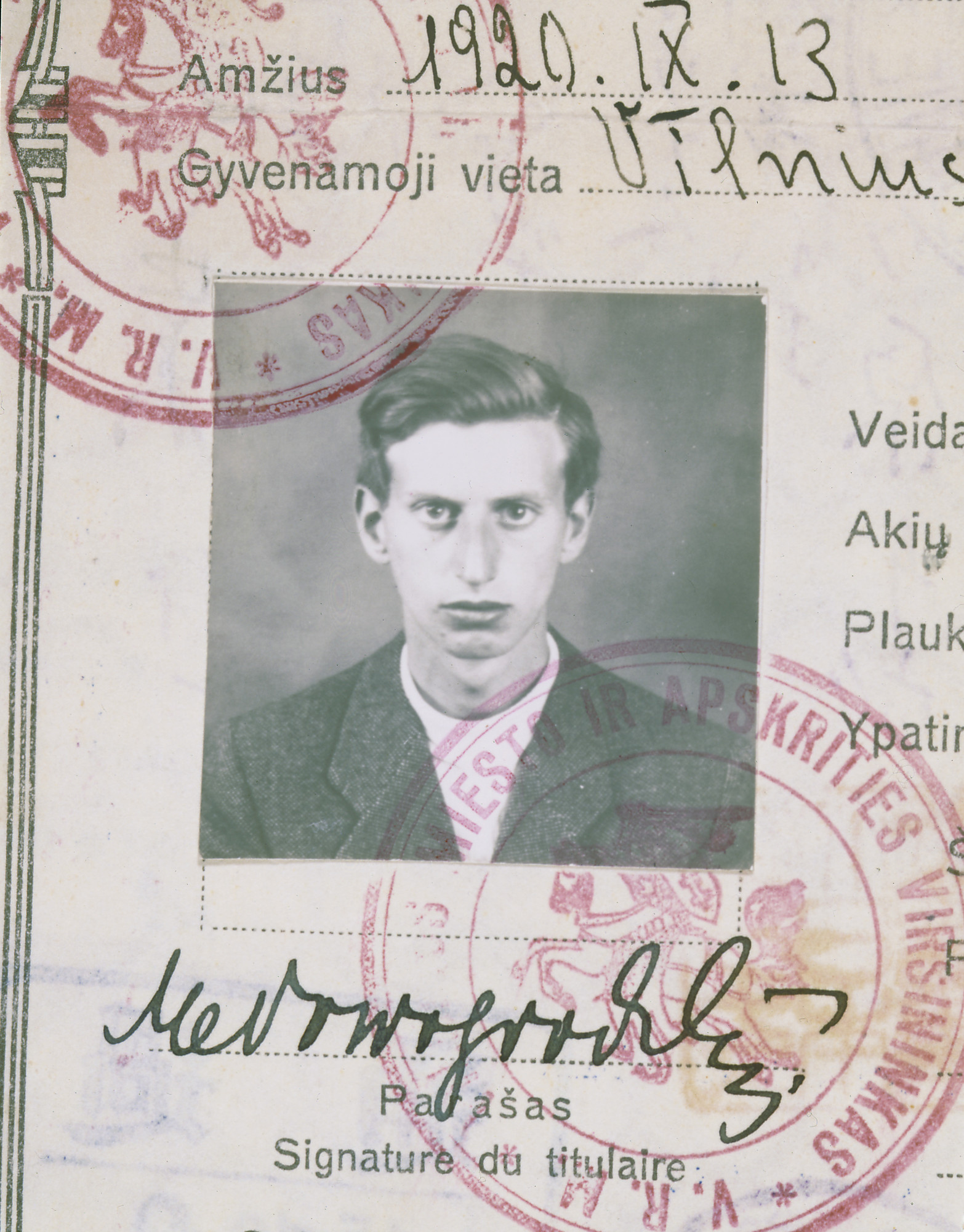 Document — Markus Chaim Nowgrodzki