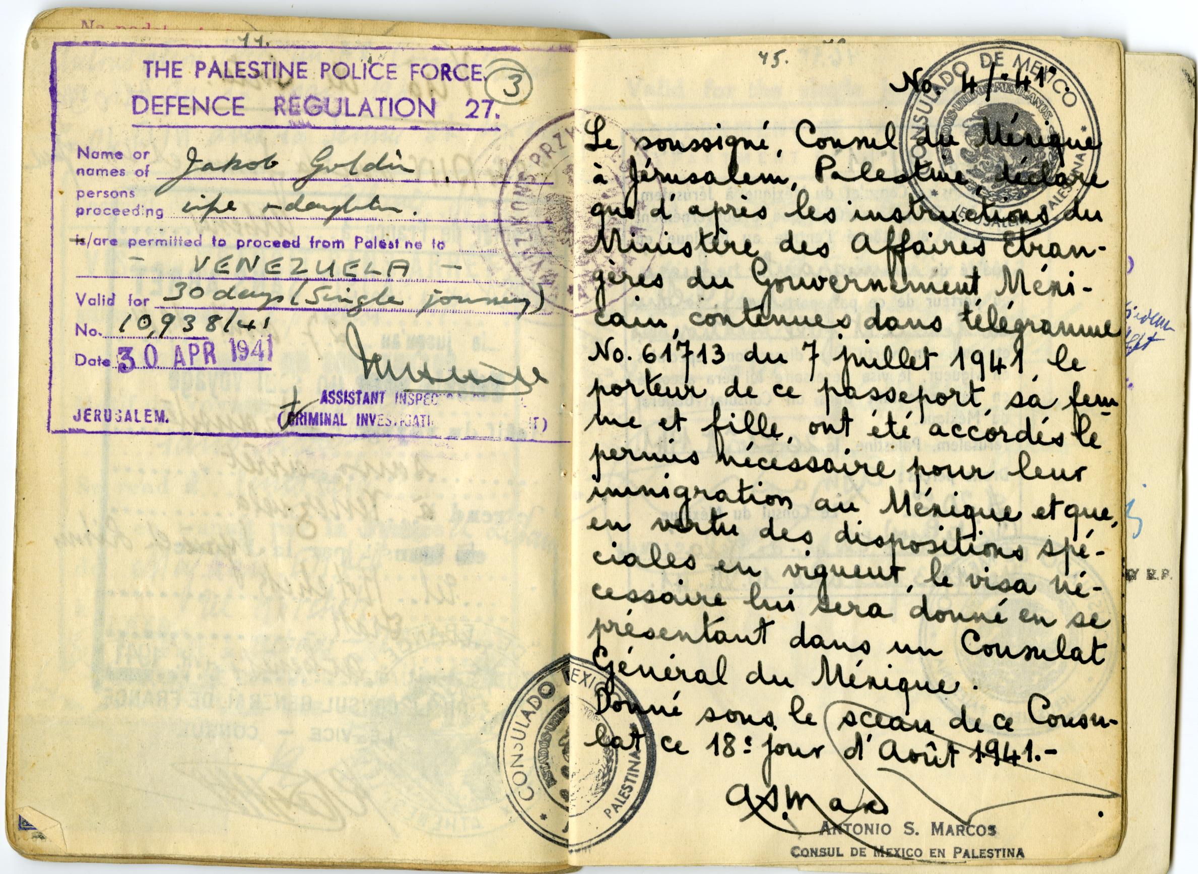 Document — Jakob (Jakow) Goldin