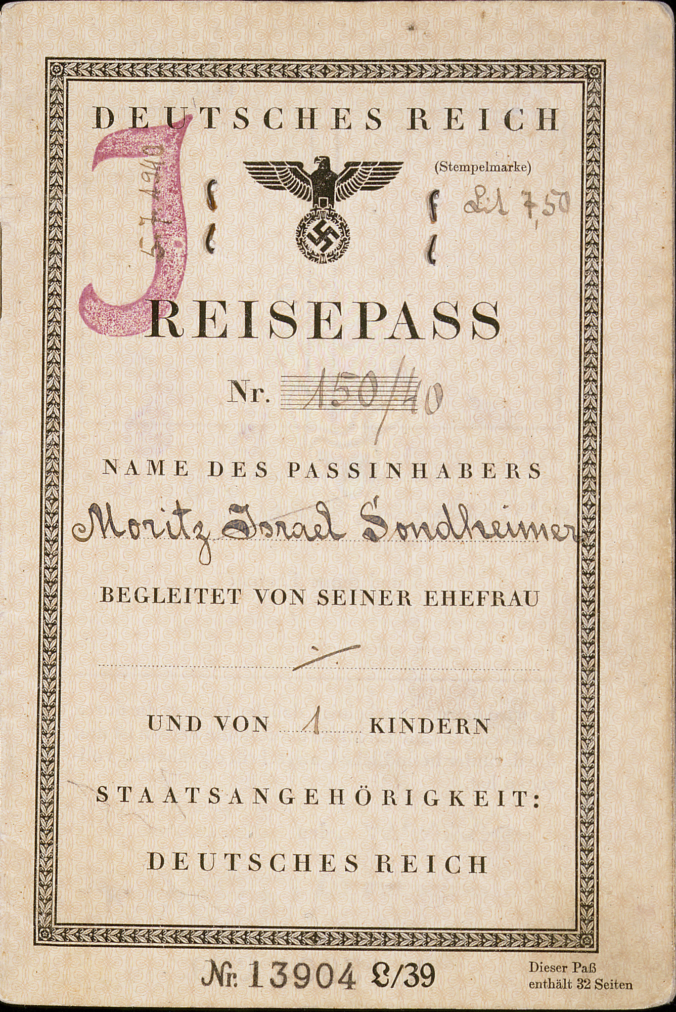 Document — Moritz Sondheimer