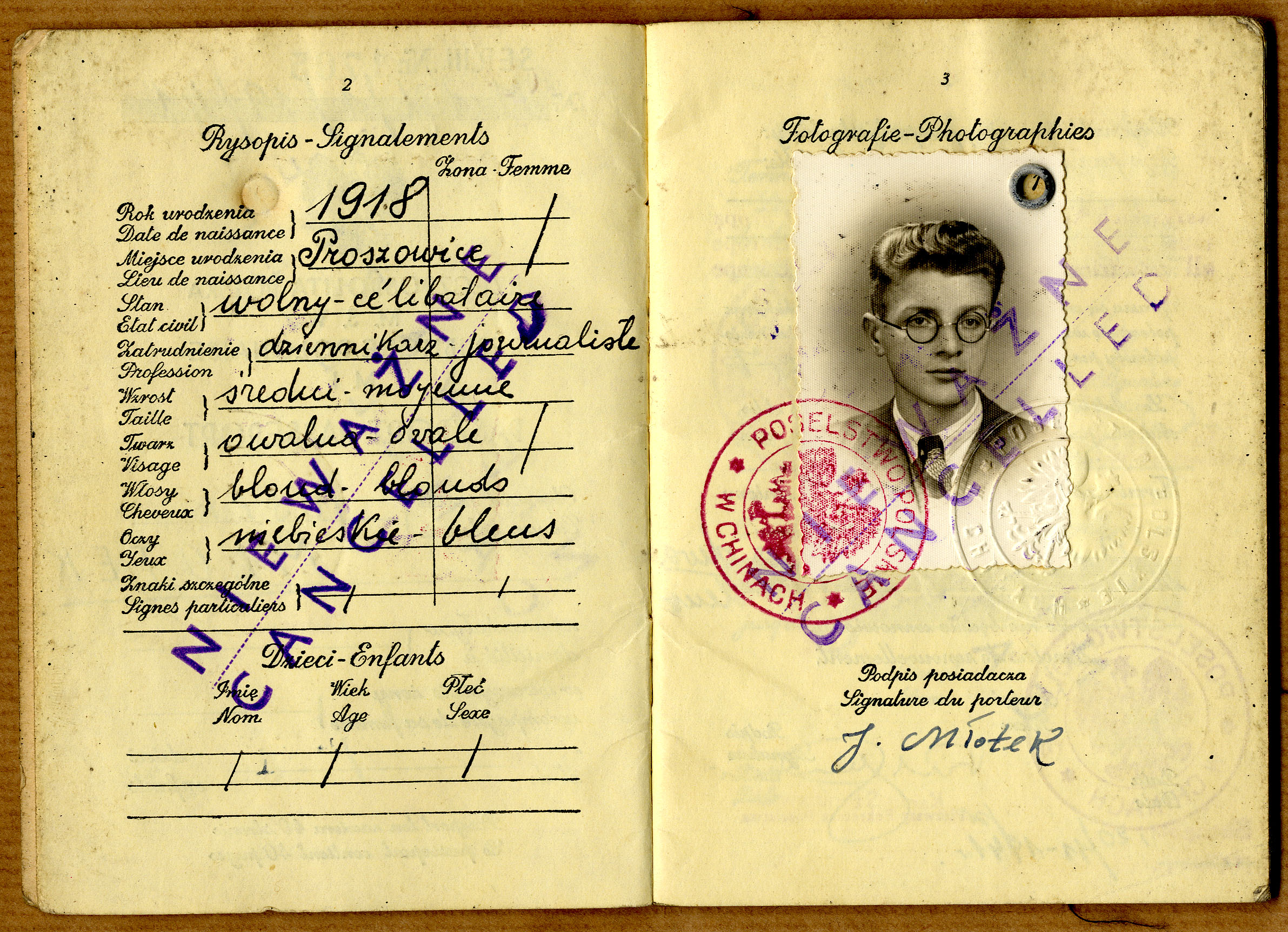 Document — Josek Mlotek