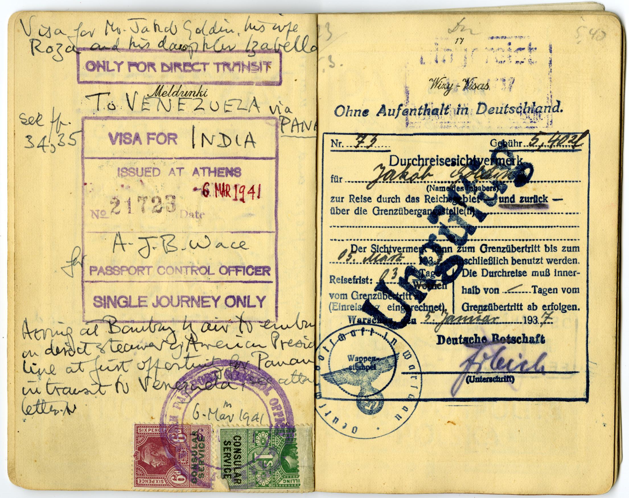 Document — Jakob (Jakow) Goldin