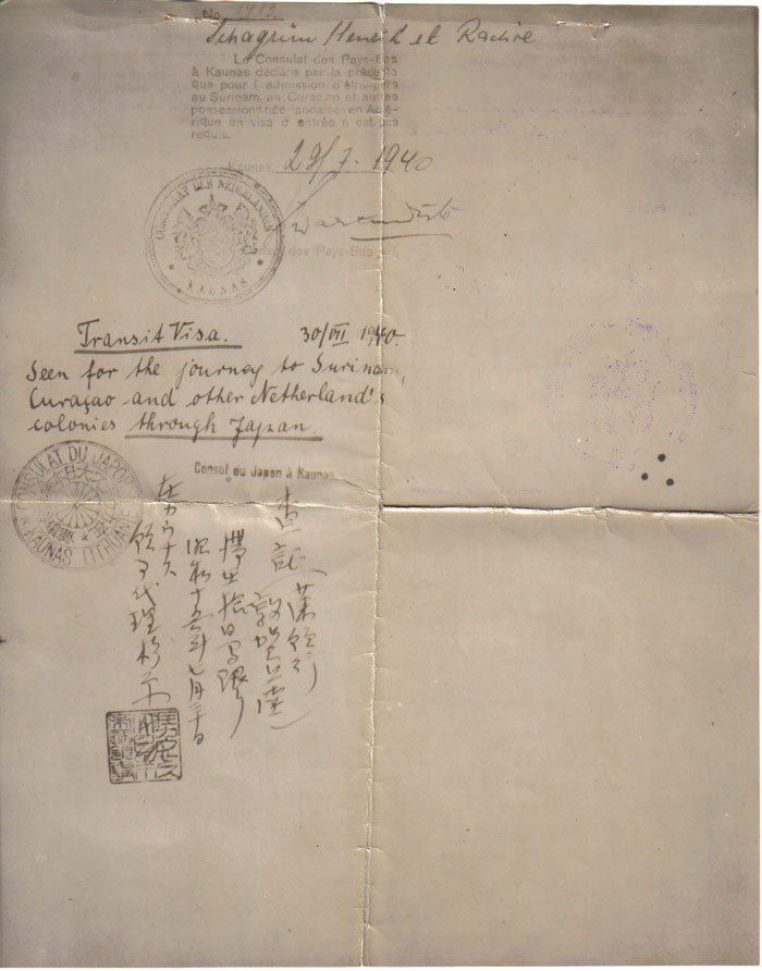 Document — Henryk Schagrin