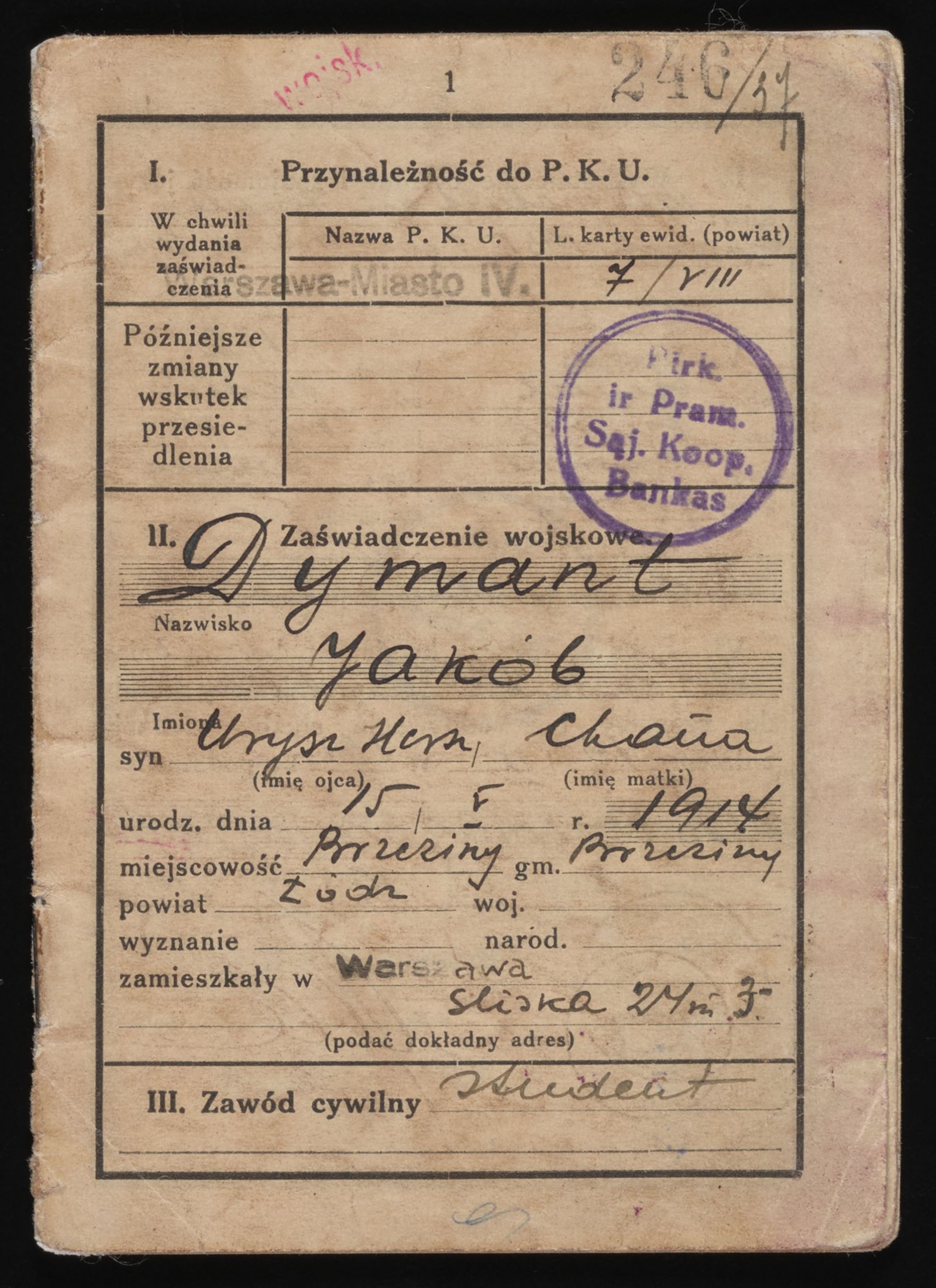Document — Jakob Dymant