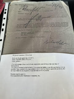 Document — Aleksander Silberfeld