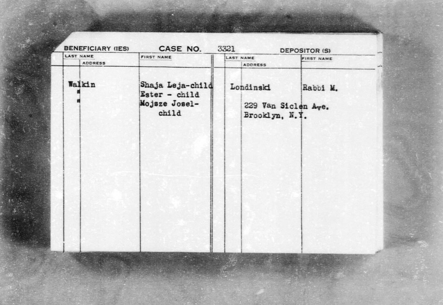 Document — Szmul Walkin