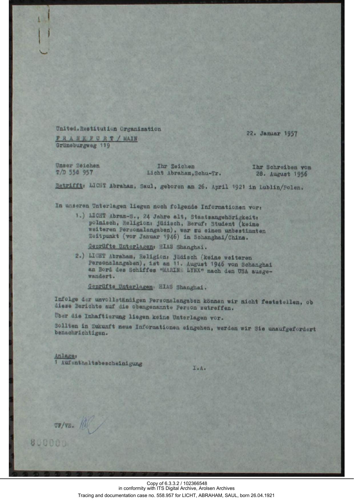 Document — Abram Licht