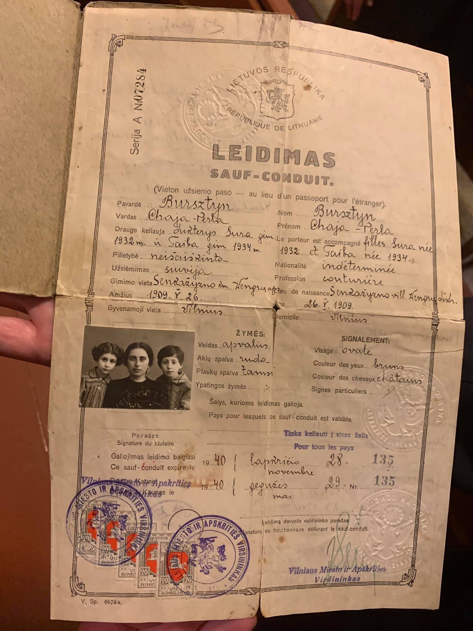 Document — Chaja Bursztyn