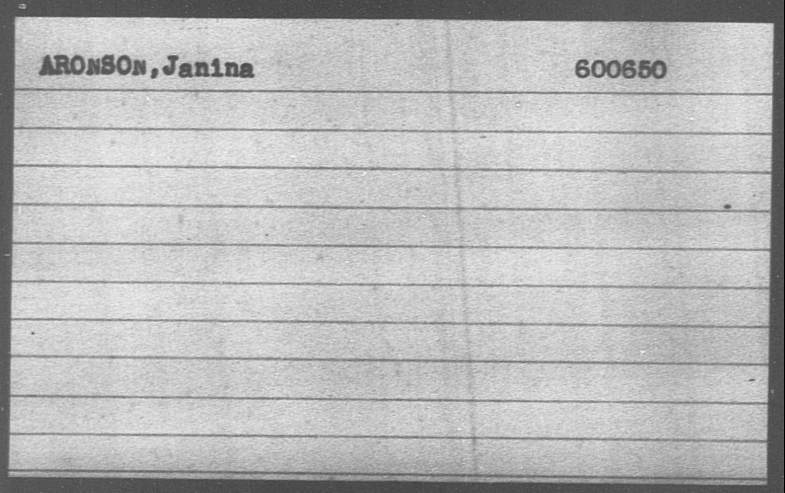 Document — Ludwik Aronson
