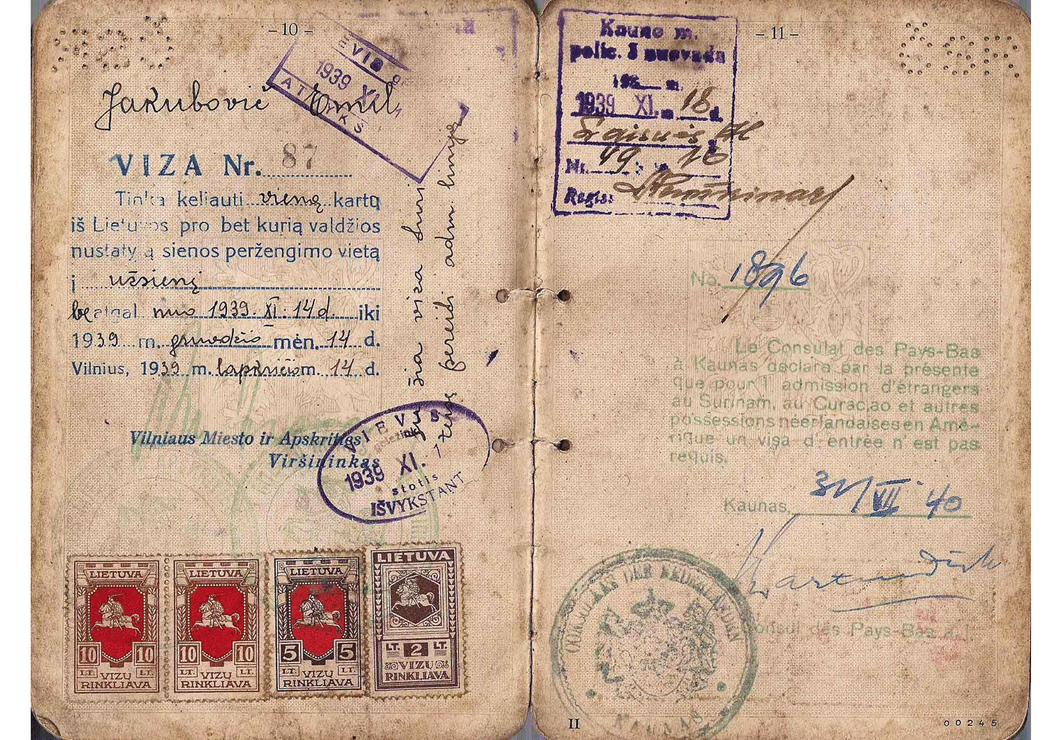 Document — Emil Jakobovitsch