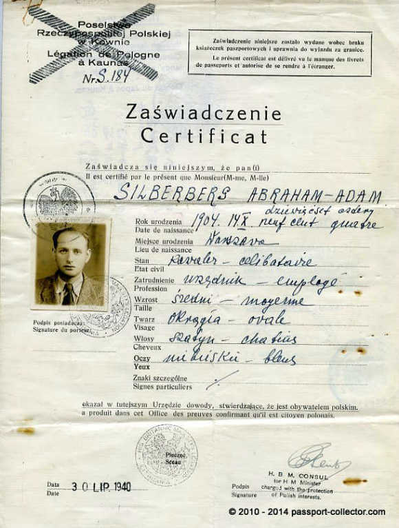 Document — Zylberberg Abraham-Adam (Silberberg)