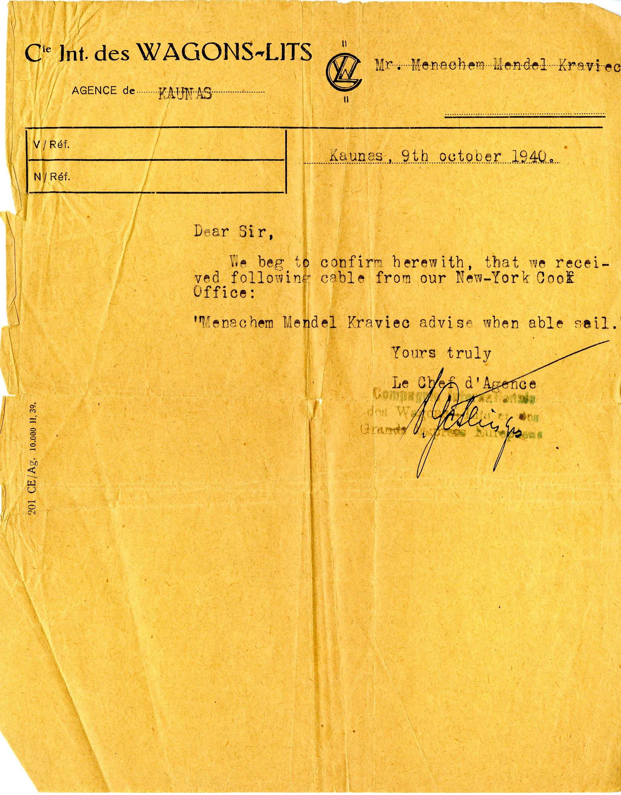 Document — Menachim Krawiec