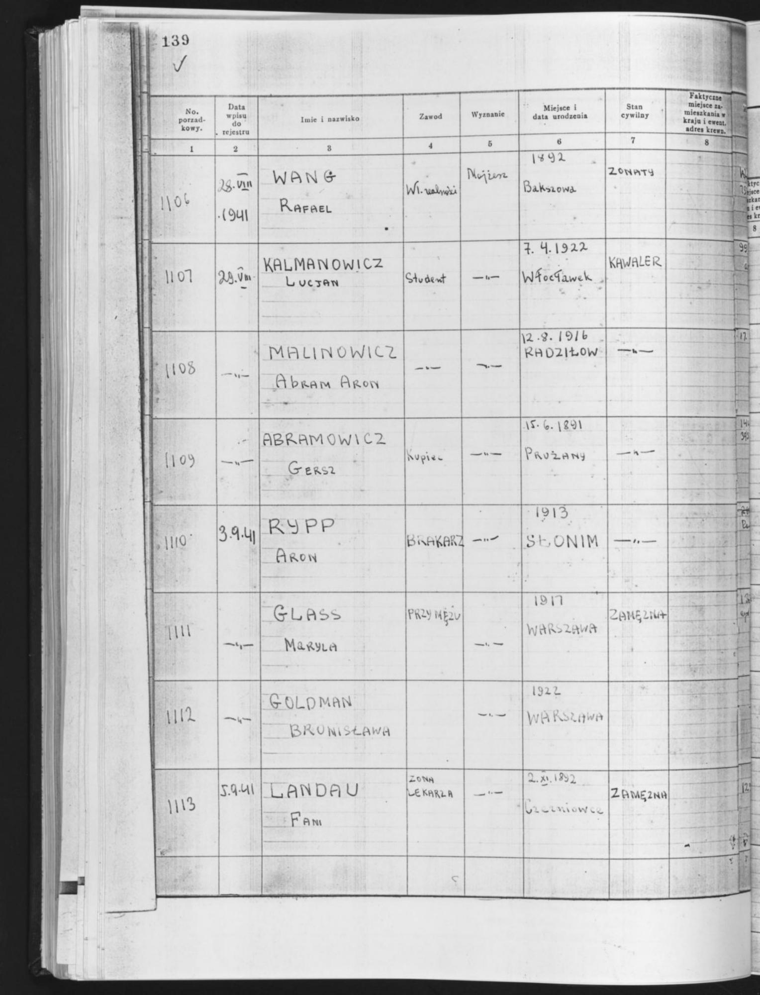 Document — Hersz Abramowicz