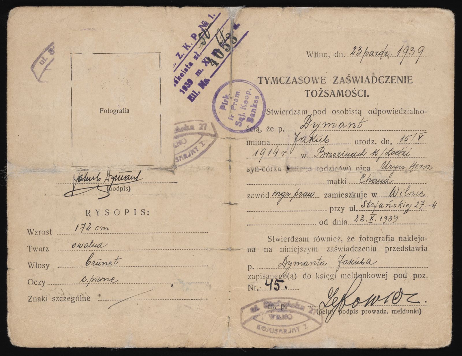 Document — Jakob Dymant