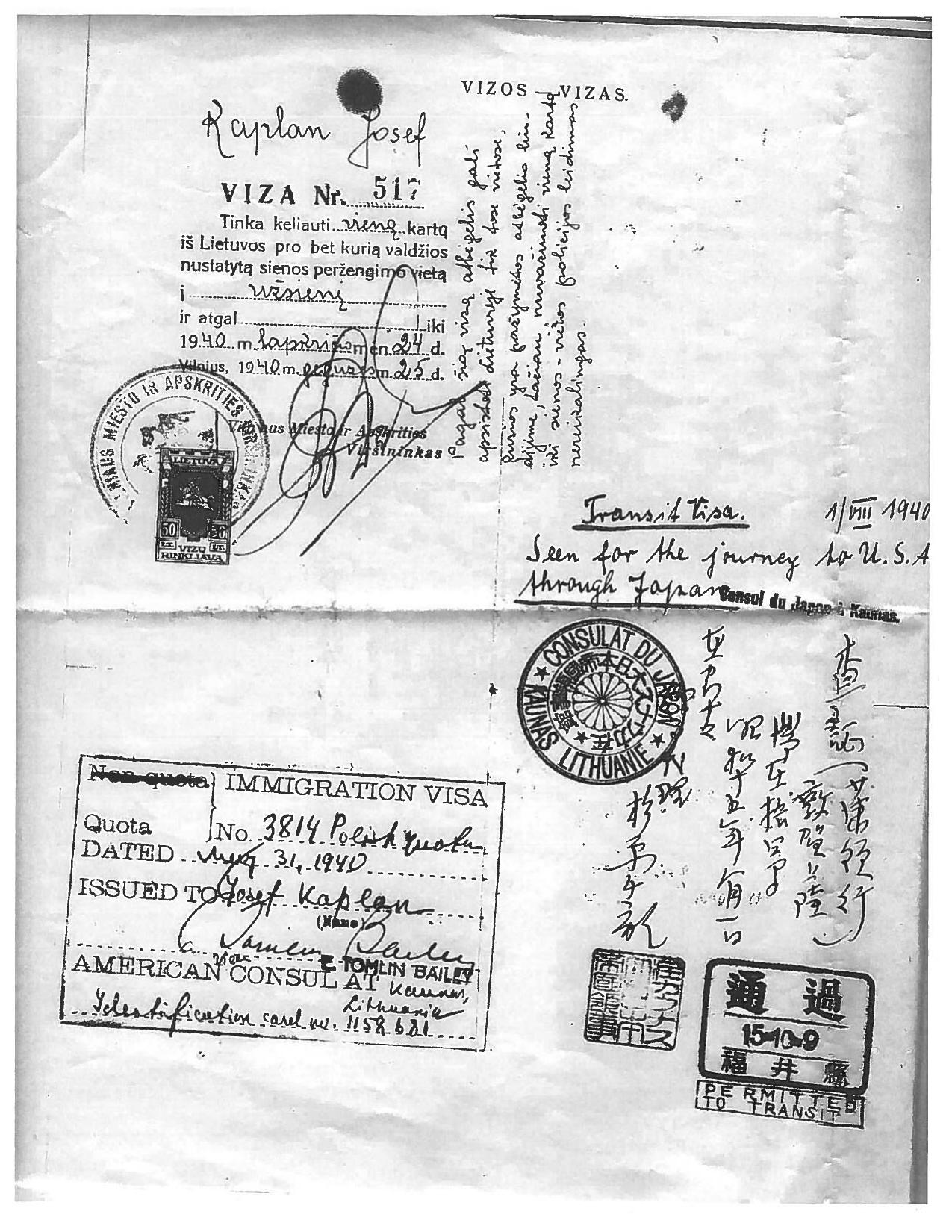 Document — Josef Kaplan