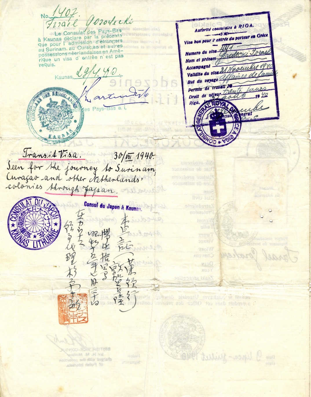 Document — Izrael Gorodecki
